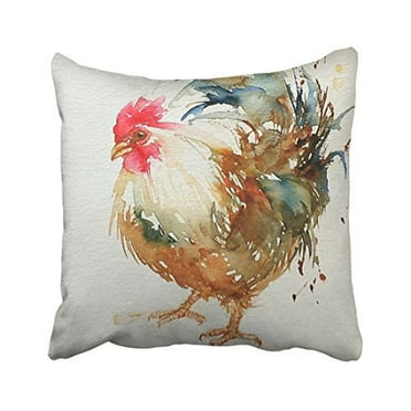 US Seller 4pcs cushion covers rooster chicken wholesale decorative pillows US Seller 4pcs cushion covers rooster chicken wholesale decorative pillows